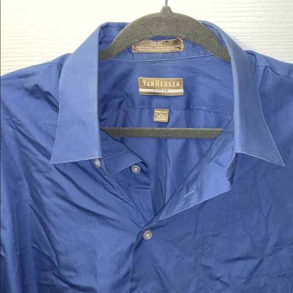 Van Heusen Fitted Dress Shirt 36/37 17 Neck - Picture 1 of 4